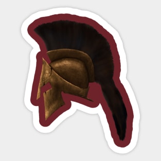 Spartan Helmet Sticker